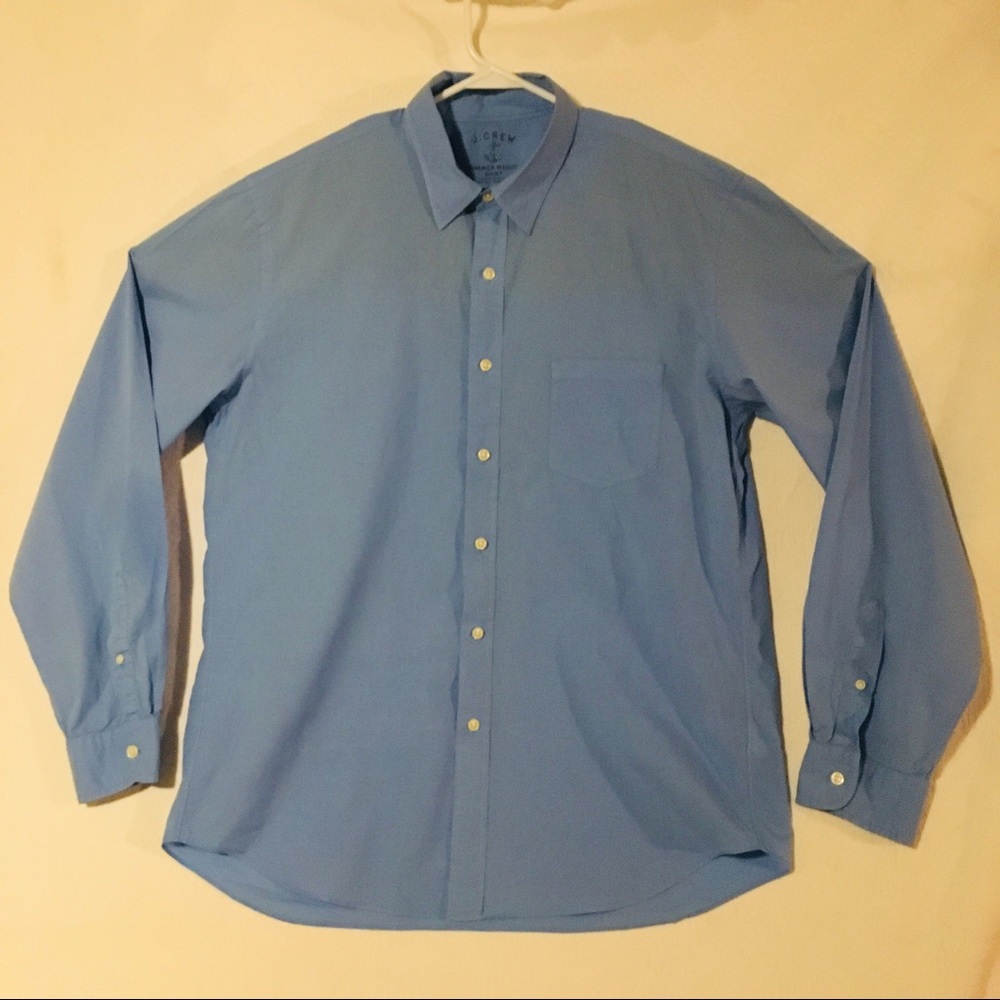 J Crew Lightweight Men’s Cotton Dress Shirt
